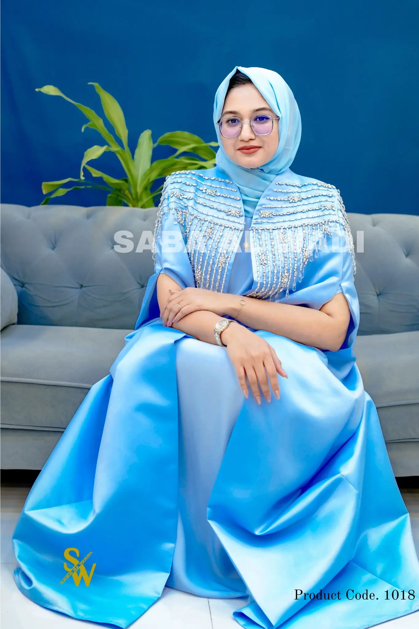 Aaliyah Bridal Abaya